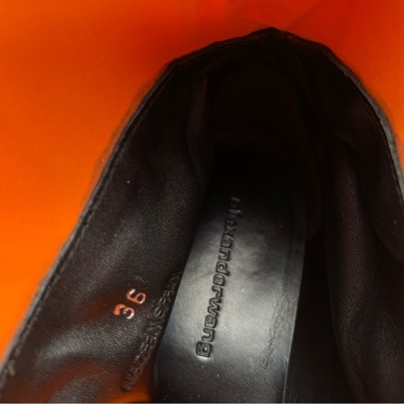 ALEXANDER WANG Cooper Army green Combat Boots Womens size 36 US size 6 - Picture 7 of 11